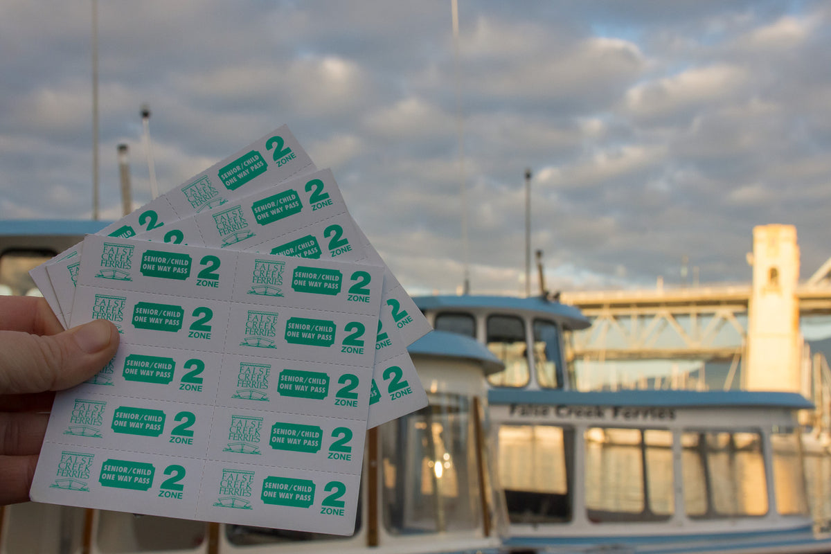 10x TwoZone Child/Senior Faresavers (Ages 412, 65+) Granville